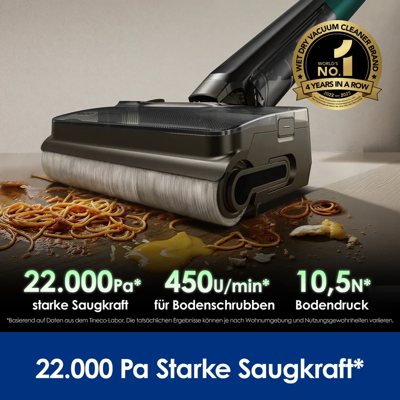 Tineco FLOOR ONE i7 Fold Nass- und Trockensauger