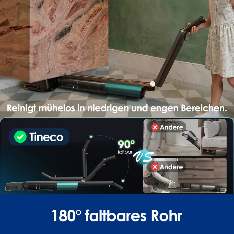 Tineco FLOOR ONE i7 Fold Nass- und Trockensauger