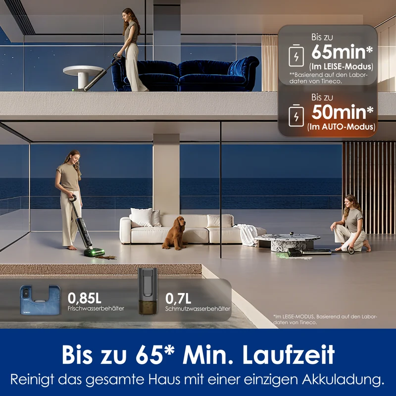 Tineco FLOOR ONE S9 Master Nass- und Trockensauger