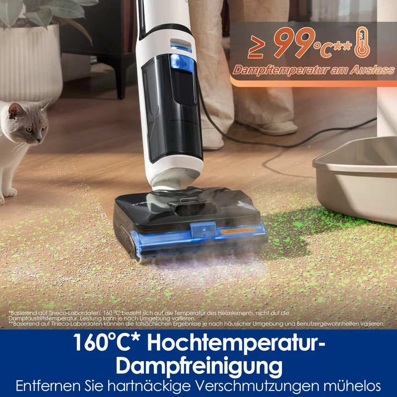 Tineco FLOOR ONE S6 Stretch Steam Nass- und Trockensauger