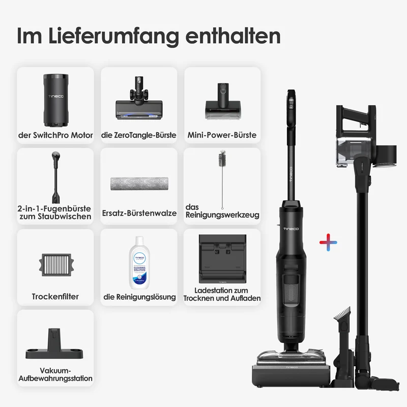 Tineco FLOOR ONE Switch S7 Stretch intelligenter Nass- und Trockensauger