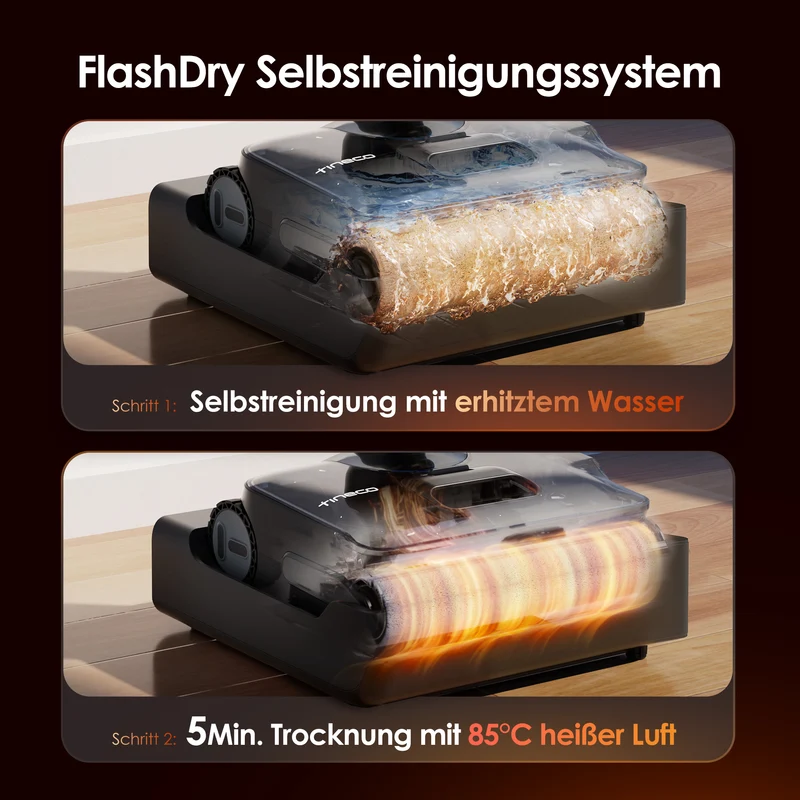 Tineco FLOOR ONE S7 Stretch Steam Nass- und Trockensauger