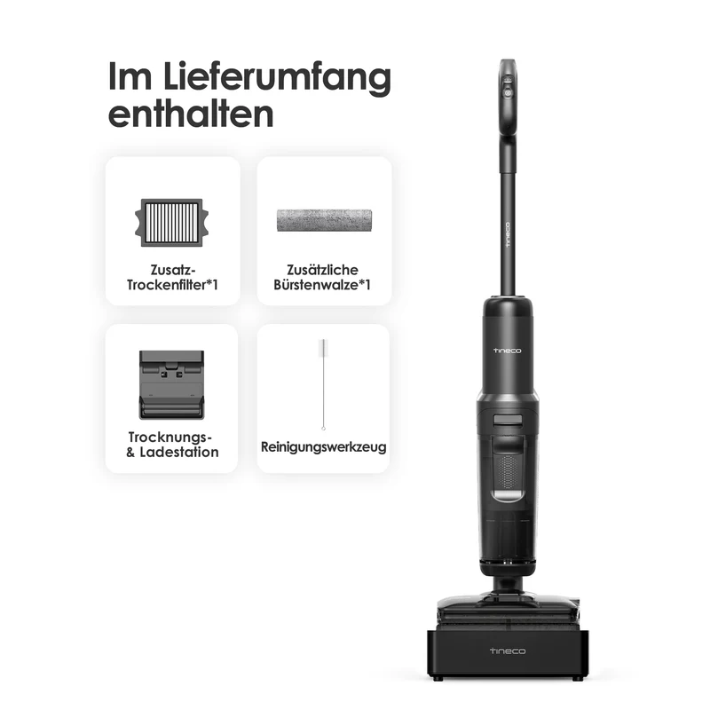 Tineco FLOOR ONE S7 Stretch Steam Nass- und Trockensauger