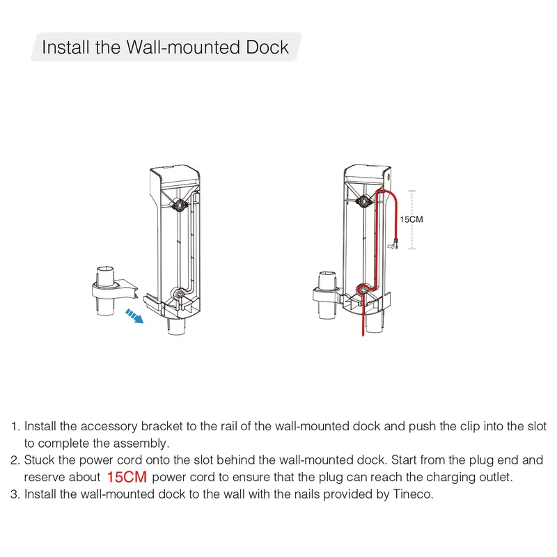 Tineco A10 Hero Wandhalterung Dockingstation