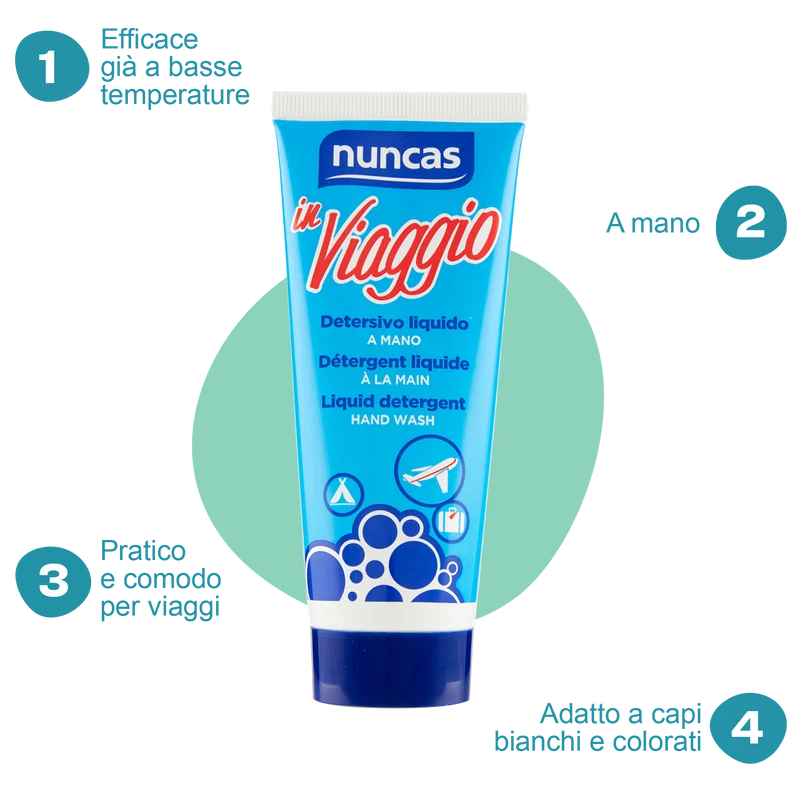 Vacanza Perfetta - Kit da Viaggio per il Bucato