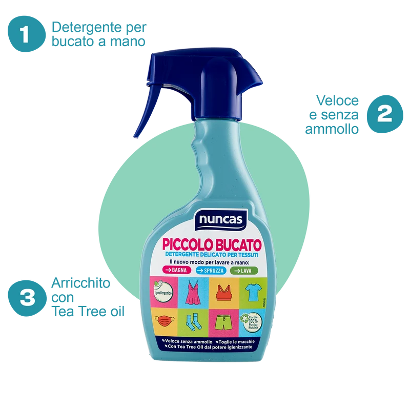 Vacanza Perfetta - Kit da Viaggio per il Bucato