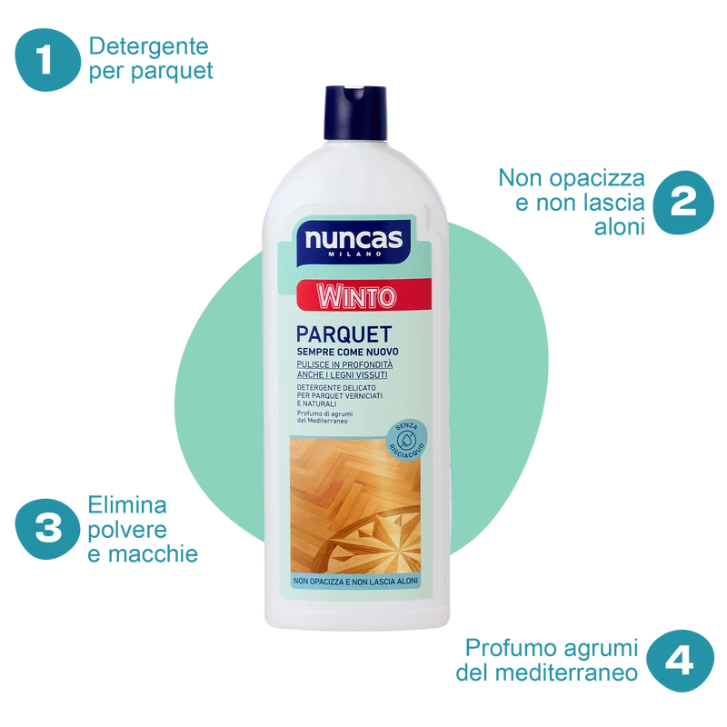Winto Parquet Detergente delicato - 1000 ml
