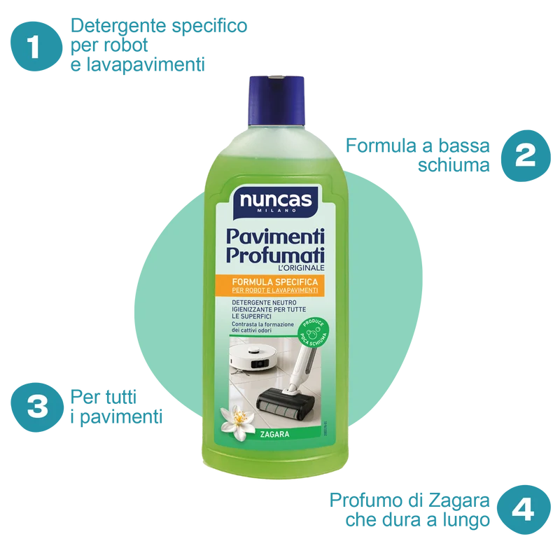 Pavimenti Profumati Robot Detergente Zagara - 500 ml