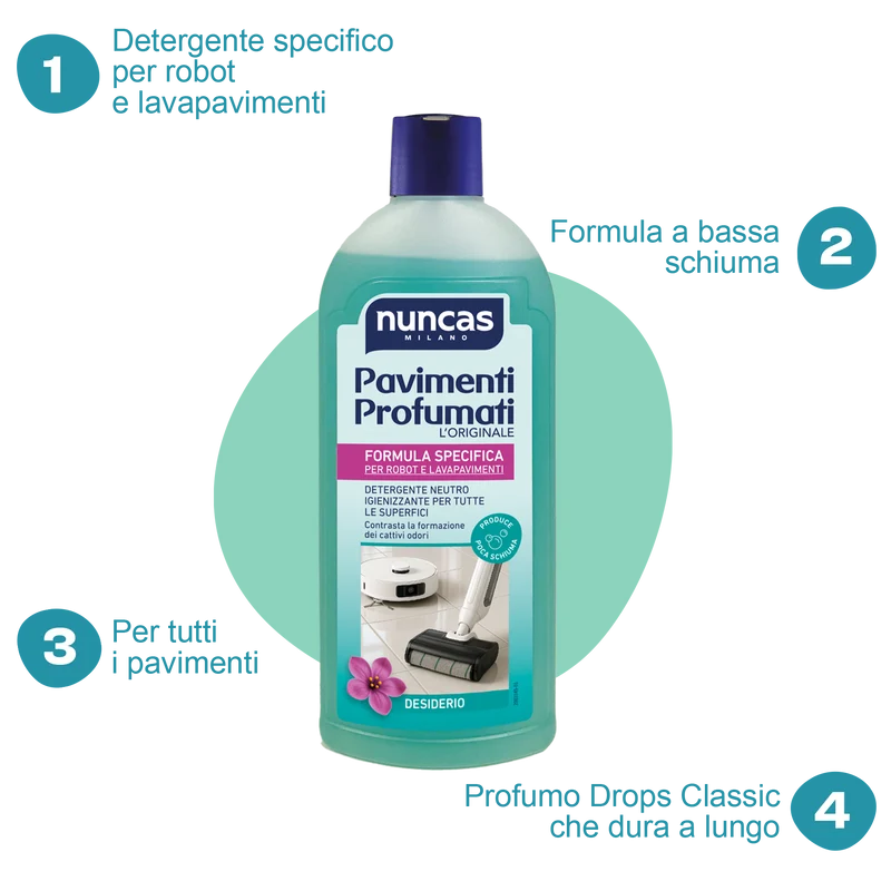 Pavimenti Profumati Robot Detergente Desiderio - 500 ml