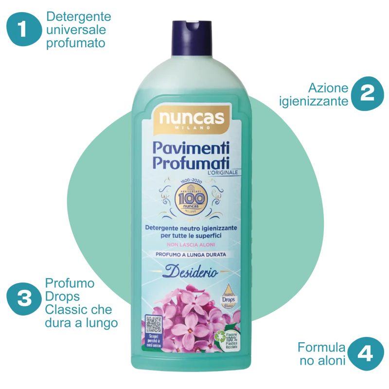 Pavimenti Profumati Detergente Pavimenti Desiderio - 1000ml