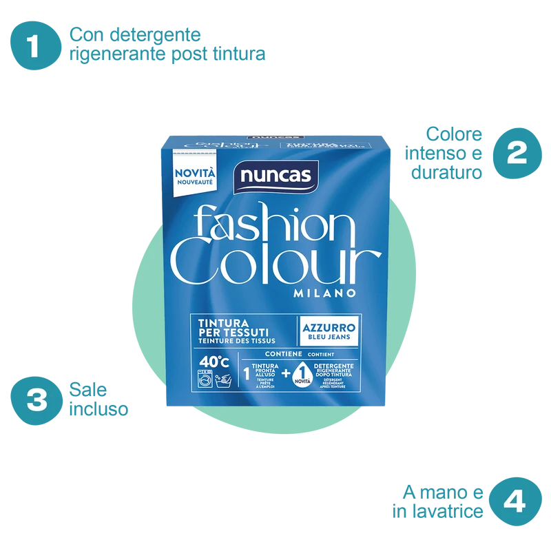 Fashion Colour Milano Tintura Azzurro