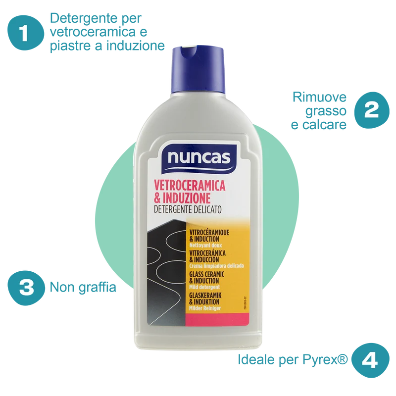 Cura Elettrodomestici Detergente Vetroceramica e Induzione - 250ml