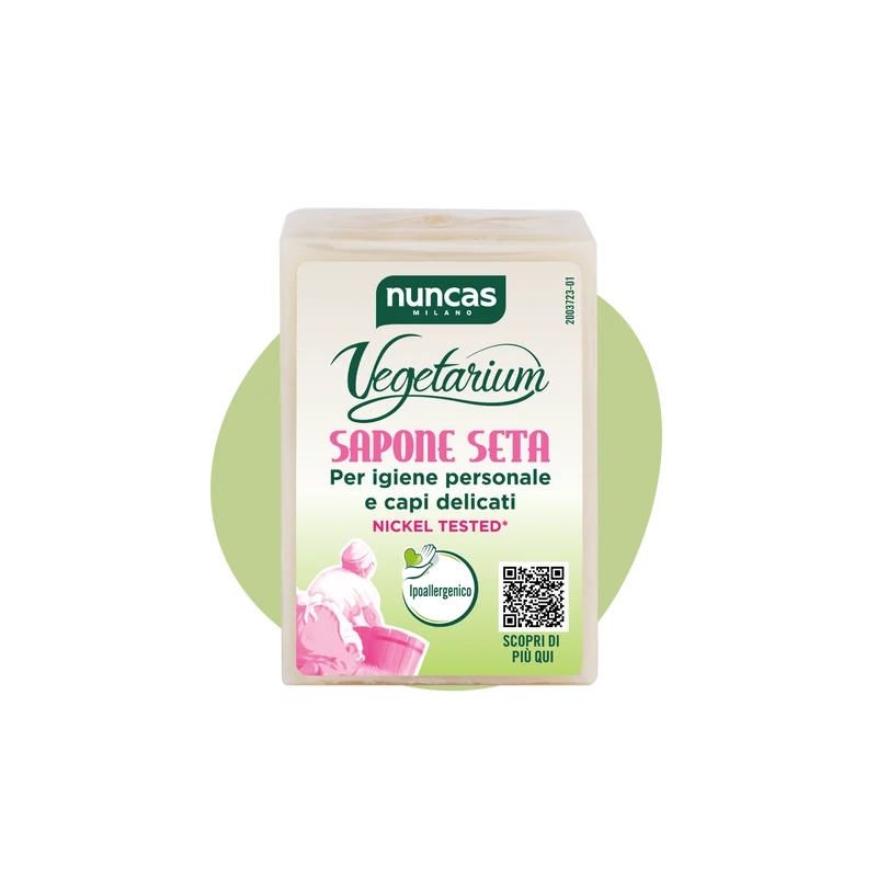 Vegetarium Sapone Seta Igiene Personale e Capi Delicati - 150g