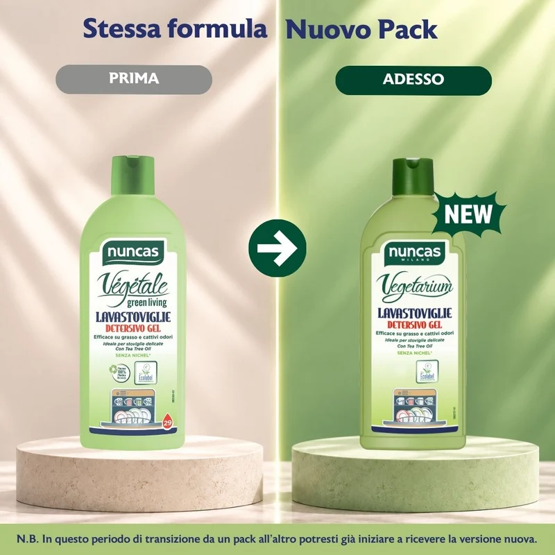 Vegetarium Detersivo Gel Lavastoviglie - 500ml