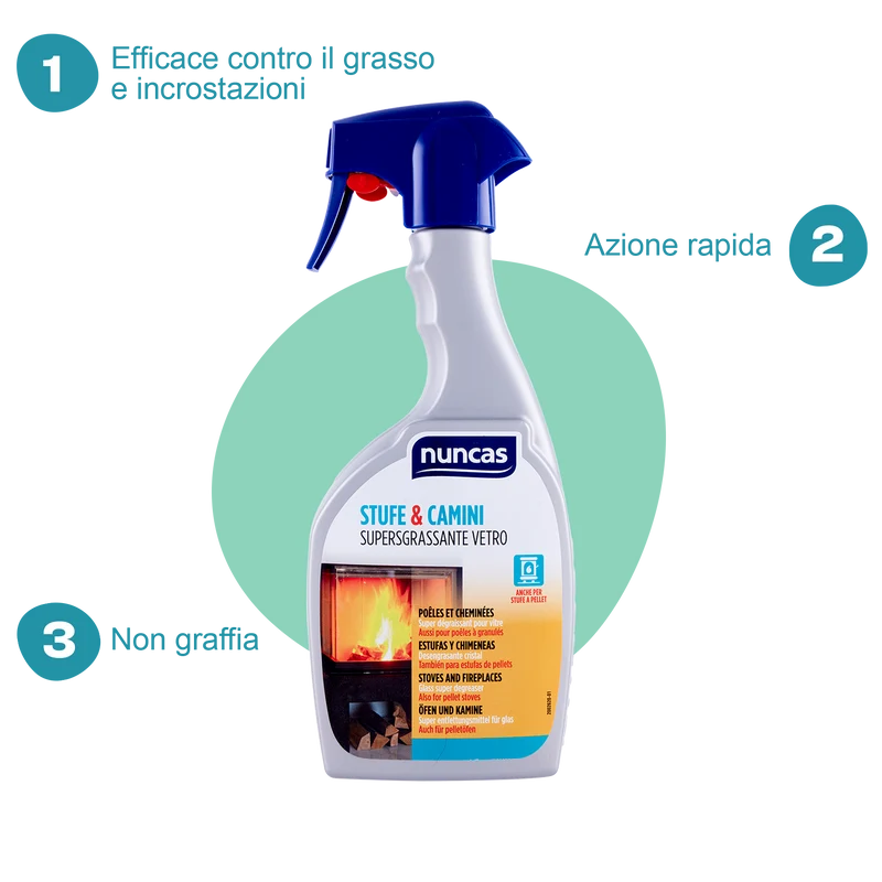 Stufe e Camini Supersgrassante Vetro dei Camini - 500ml