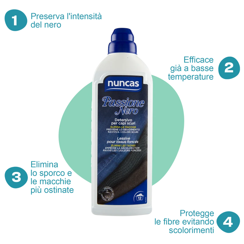 Passione Nero Detersivo Capi Scuri - 750ml