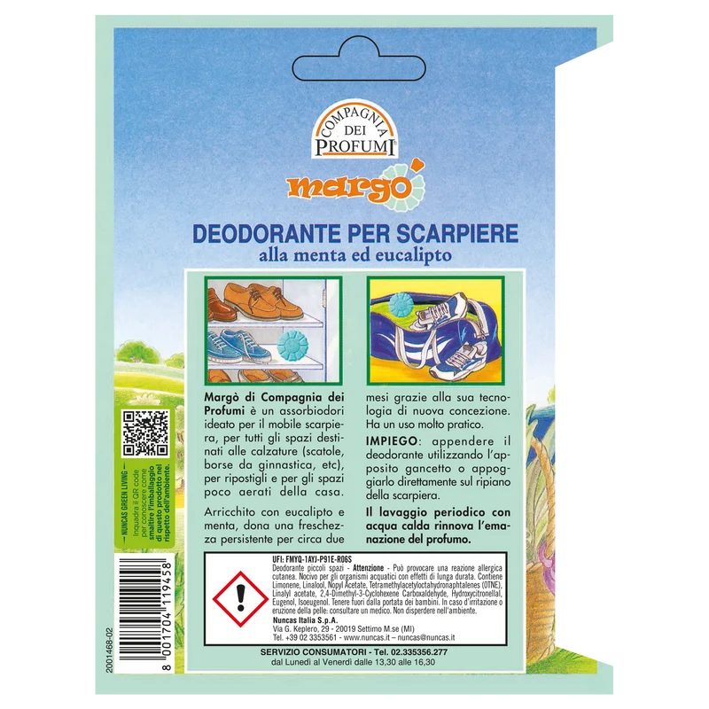 Margò Deodorante Scarpiere - 100ml