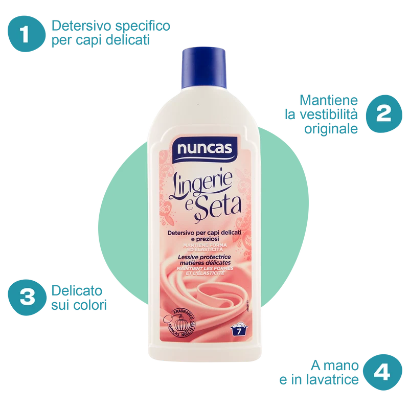 Lingerie e Seta Detersivo Capi delicati - 500ml