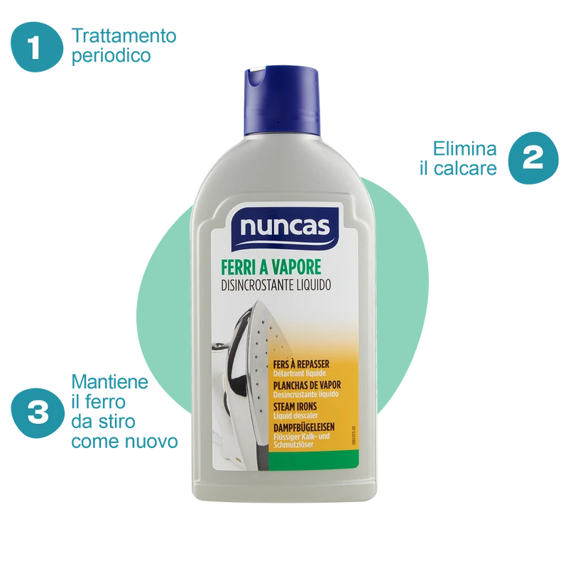 Ferri a Vapore Disincrostante Liquido - 250ml
