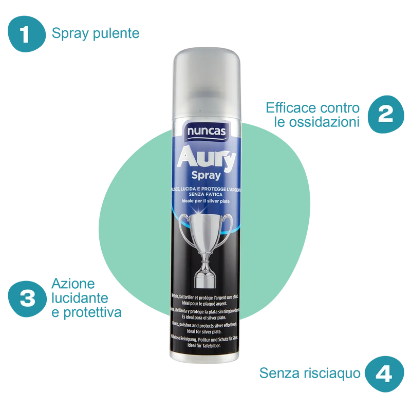Aury Spray Detergente Argento - 250ml