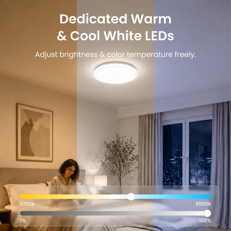 SwitchBot RGBICWW Ceiling Light 15inch