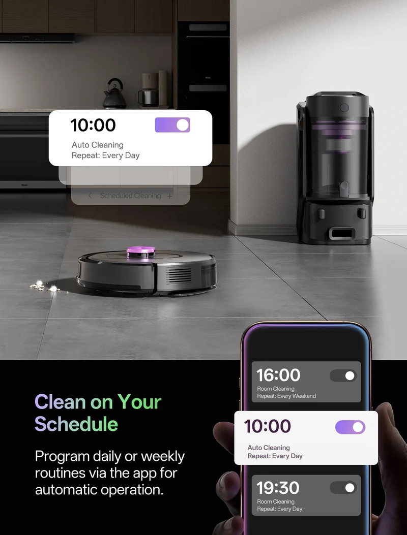 Vactidy & Vexilar | Cleanova W15 Robot Vacuum Cleaner