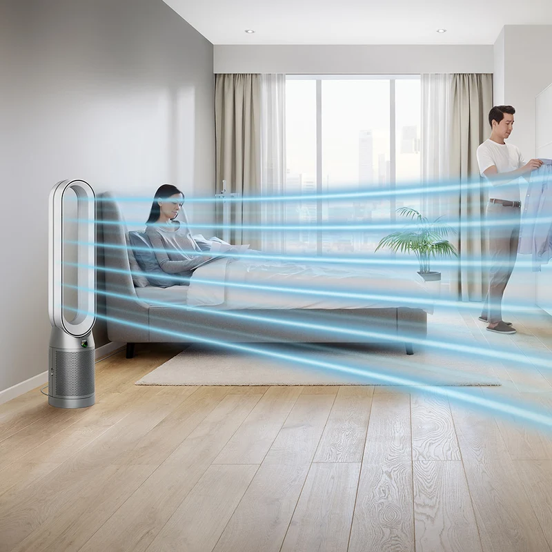 Dyson TP7A Purifier Cool AutoReact 61,5 dB Nichel, Bianco