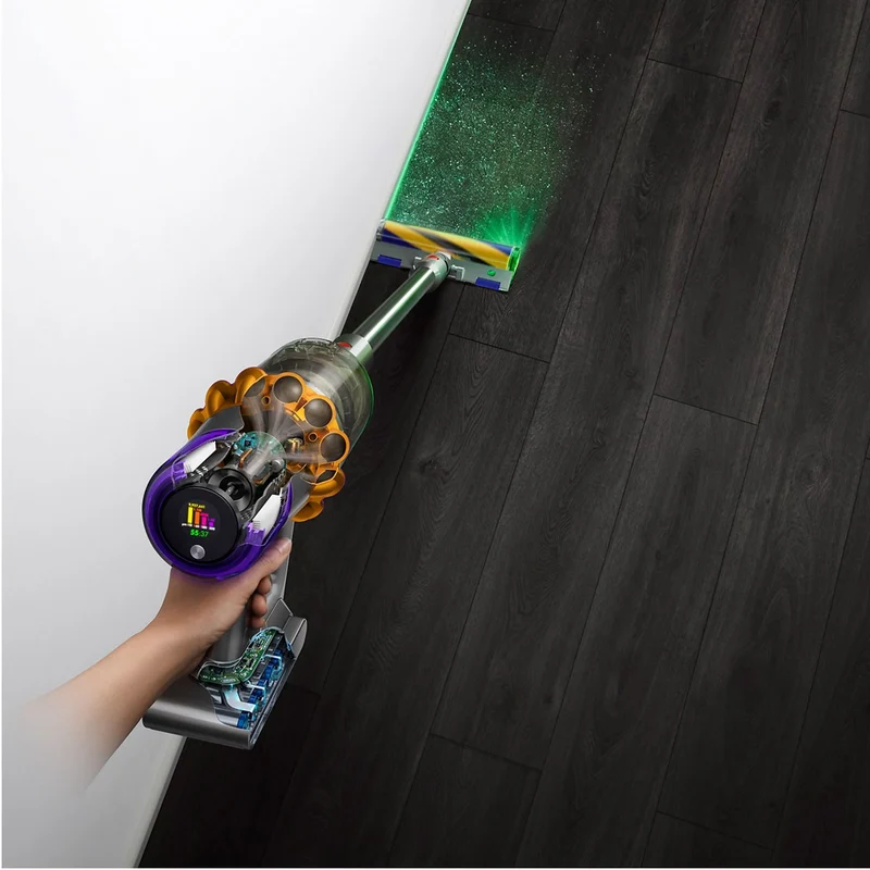 DYSON V15 Detect Absolute scopa elettrica senza filo, Senza sacco, 660 W