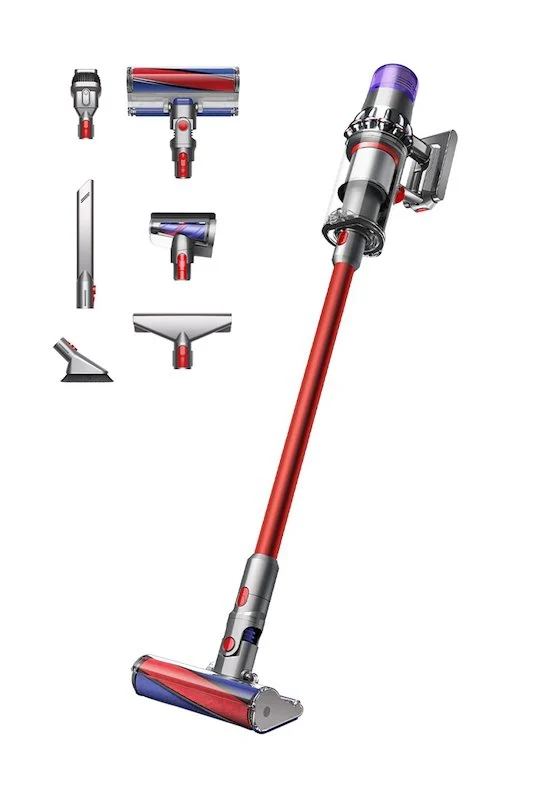 Dyson V11 Fluffy Nickel/Red