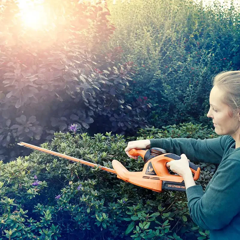 LawnMaster MX 24V Cordless Hedge Trimmer | With Battery