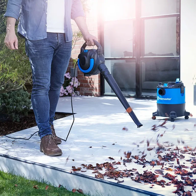 Vacmaster 2-in-1 Wet & Dry Vacuum Cleaner Bag Kit| Garden & Artificial Grass Vacuum Cleaner with Detachable Leaf Blower-with Spare Dust Bags X 5