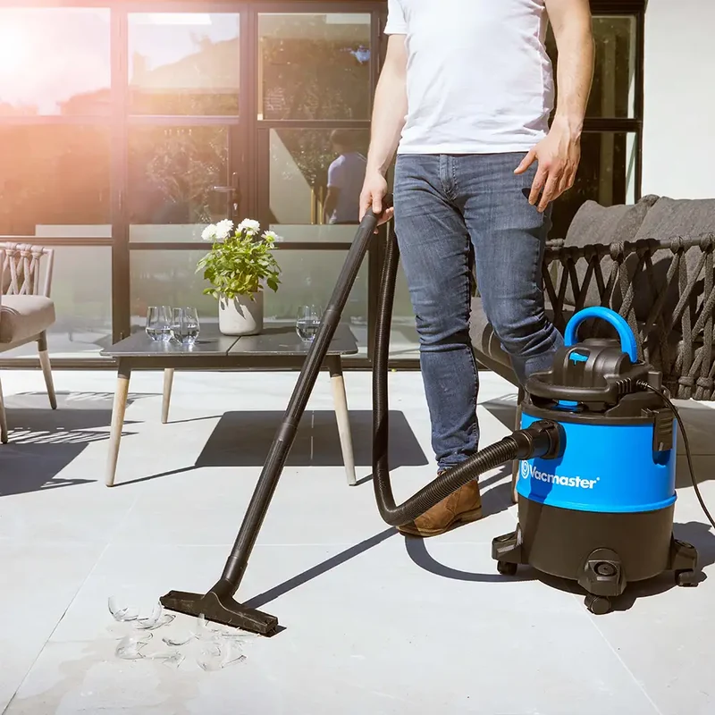 Vacmaster 2-in-1 Wet & Dry Vacuum Cleaner Bag Kit| Garden & Artificial Grass Vacuum Cleaner with Detachable Leaf Blower-with Spare Dust Bags X 5