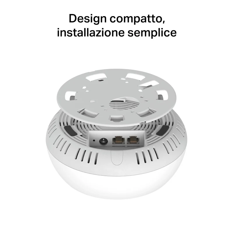 Deco BE65-PoE Sistema Mesh Wi-Fi 7 Tri-Band BE9300Mbps, 2 Porte 5Gbps, Supporto PoE, 3pz