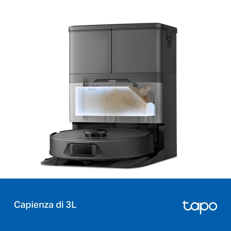 Tapo RVA210 Sacchetti Polvere Monouso per Robot Aspirapolvere RV50, 5pz