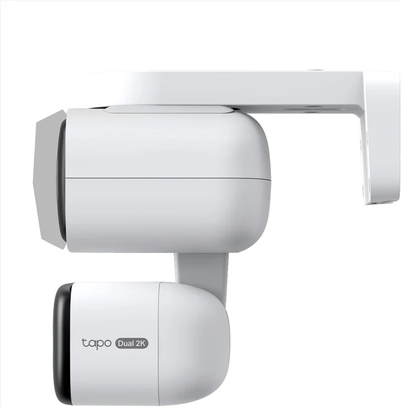 Tapo C246D Telecamera WiFi Esterno Doppio Obiettivo 3MP+3MP, 360° PTZ