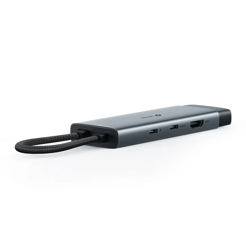 UH6120C Hub USB C 6 in 1, HDMI 4K@60Hz, Gigabit Ethernet