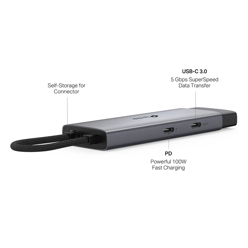 UH5020C Hub USB-C 5 in 1, HDMI 4K@60Hz