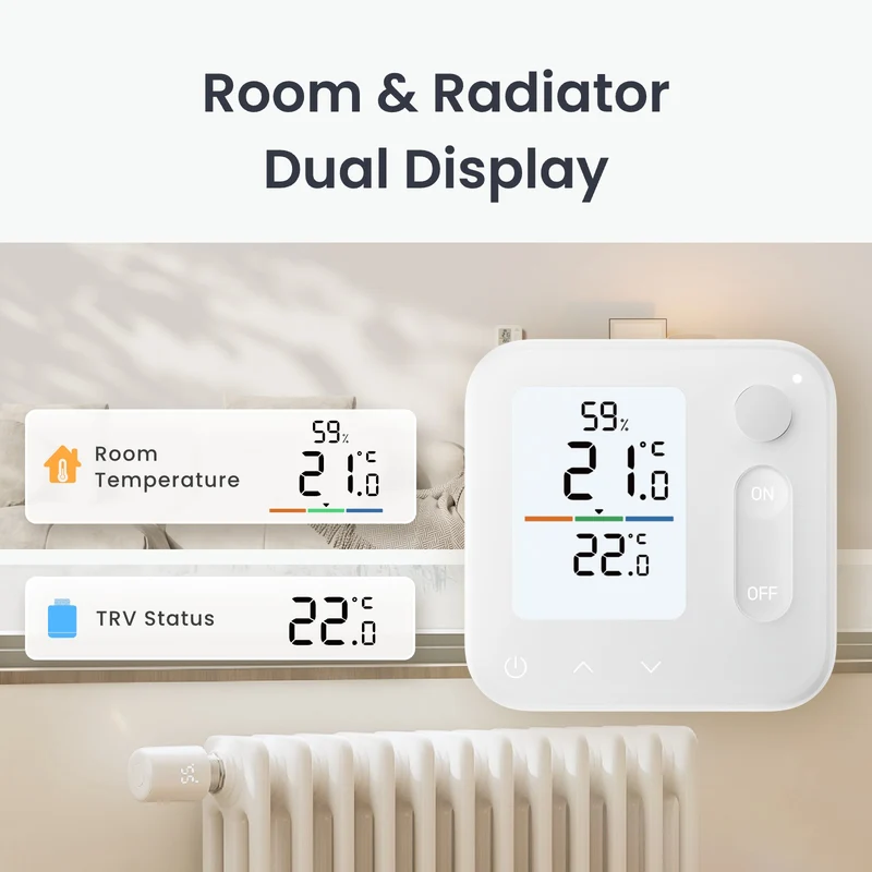 SwitchBot Smart Radiator Thermostat Panel Matter Combo