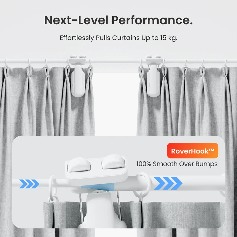 SwitchBot Curtain 3 Rod Type 1