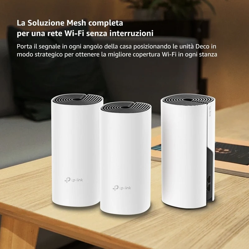 Deco M4 Sistema Mesh Wi-Fi AC1200Mbps, 3pz