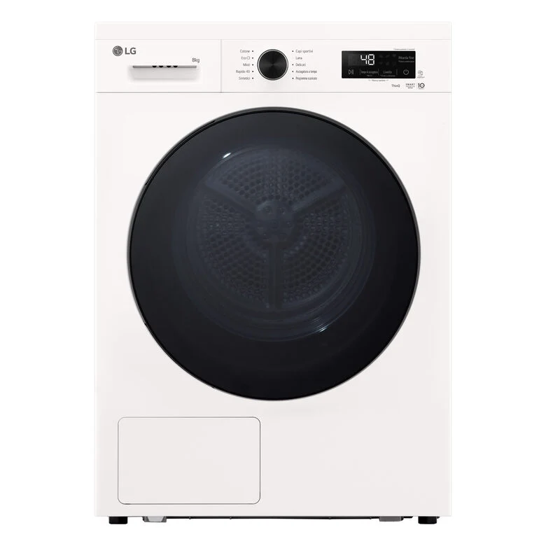 LG RNX1008NWB Asciugatrice 8 kg Classe C Bianco