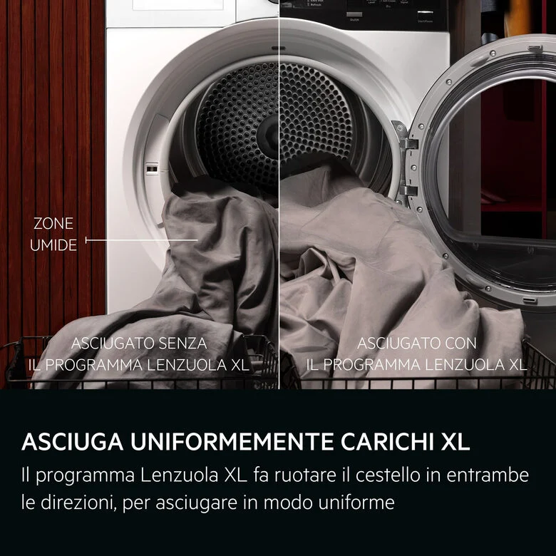 AEG TR7HE1C9 asciugatrice Libera installazione Caricamento frontale 9 kg Bianco