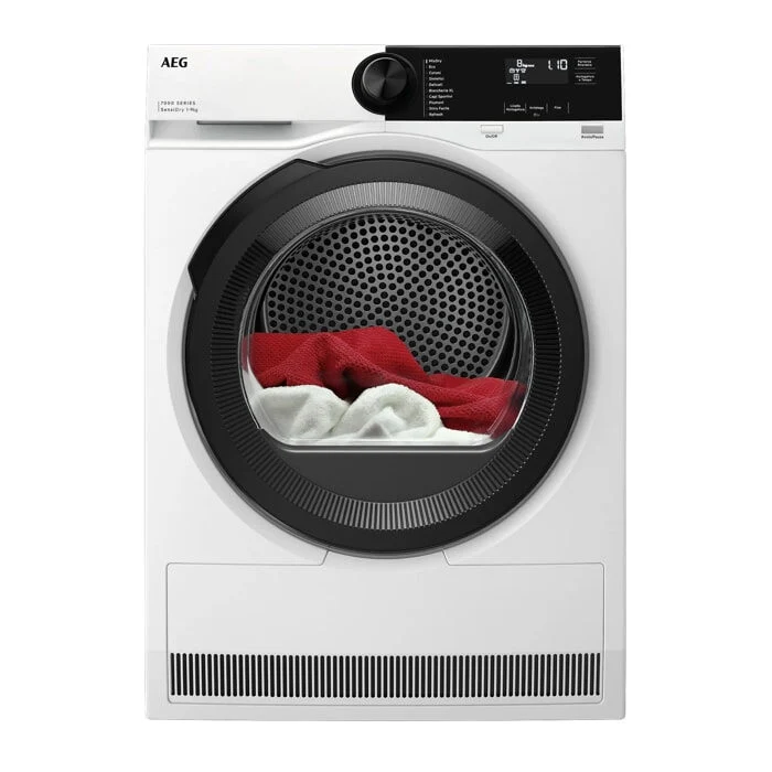 AEG TR7HE1C9 asciugatrice Libera installazione Caricamento frontale 9 kg Bianco
