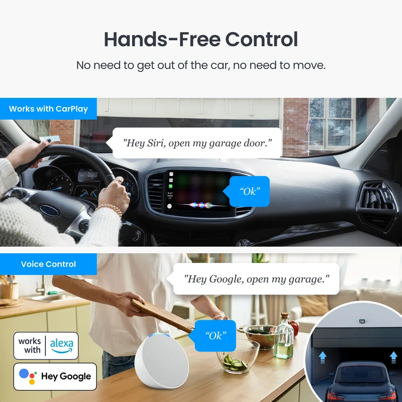 SwitchBot Garage Door Opener Remote Combo