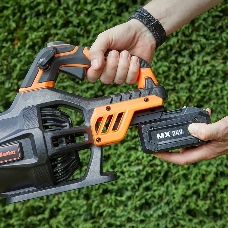 LawnMaster MX 24V Axial Cordless Leaf Blower | With Battery