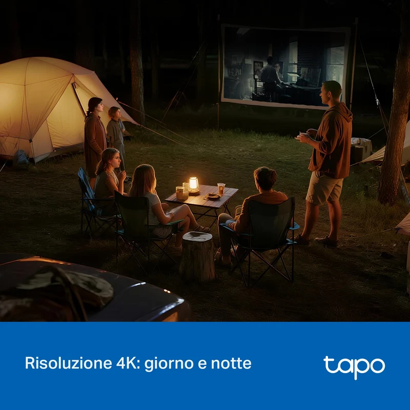 Tapo C665G KIT + H500 HomeBase – Kit Sicurezza 4G con Storage Locale