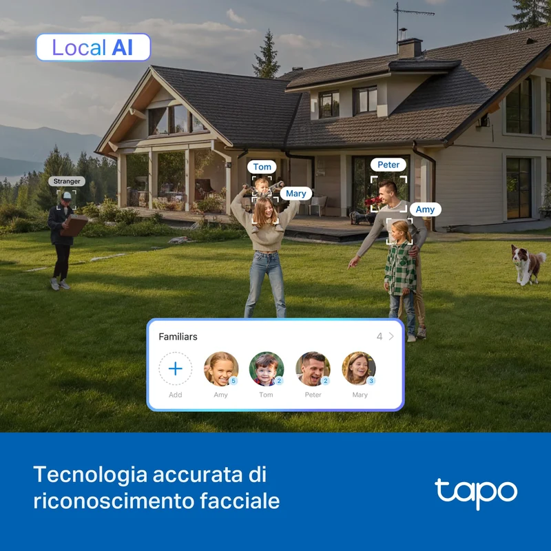 Tapo C665G KIT Telecamera 4G LTE Esterno 4K 8MP con Pannello Solare, 360° PTZ