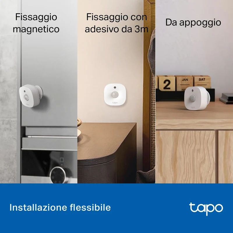 Tapo L901-6 Striscia LED Smart Wi-Fi 6m con 2 Sensori, Controllo Vocale Alexa