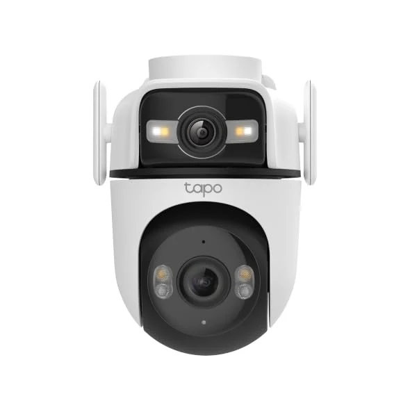 Tapo C545D Telecamera WiFi Esterno Doppio Obiettivo 2K 3MP, 360° PTZ