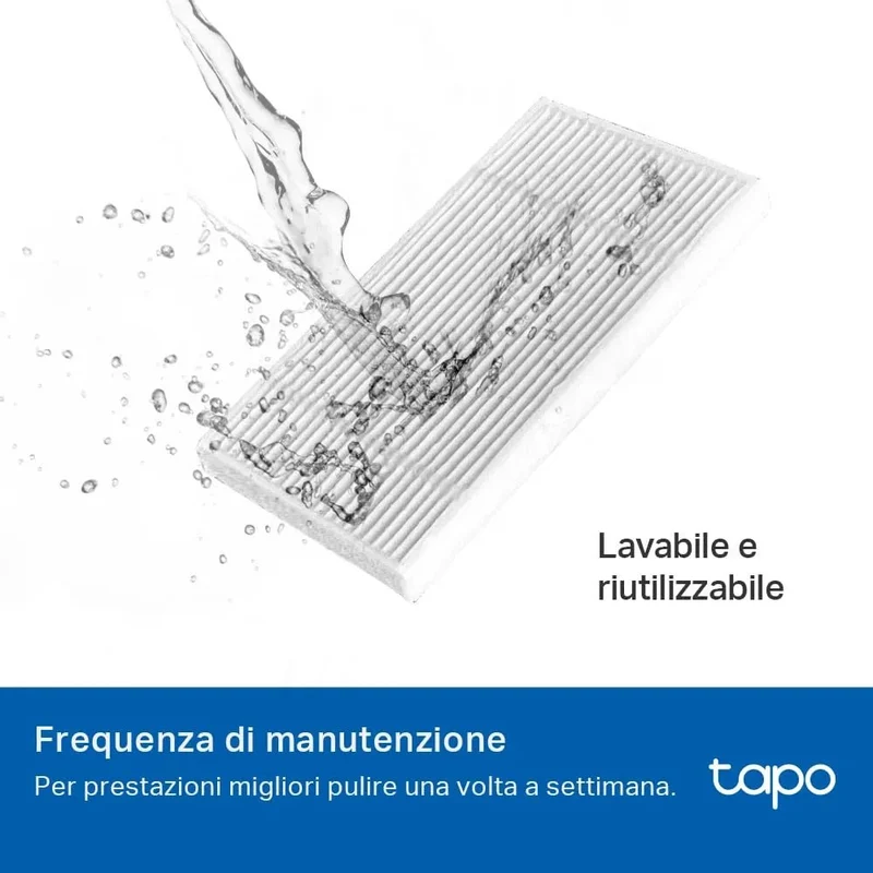 Tapo RVA500 Serbatoio Acqua e Contenitore Polvere 2-in-1, Compatibile con RV20/RV30